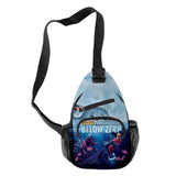 Subnautica Below Zero Crossbody Chest Bags Oxford Waterproof