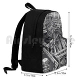 Vintage London Picadilly Tube Outdoor Hiking Backpack