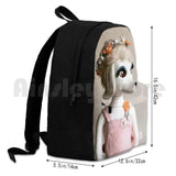 Peteena Poodle Outdoor Hiking Backpack Waterproof Camping Travel