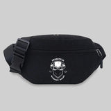 Skull Printing Mini Bag Organizer Waist Bag