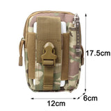 Men's Casual Waist Pack Travel Purse Waterproof Belt Zipper Bag