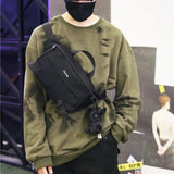 Large Capacity Waist Bag Fanny Pack Unisex Streetwear Chest Bags