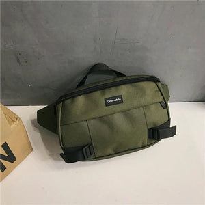 Large Capacity Waist Bag Fanny Pack Unisex Streetwear Chest Bags