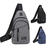 Men Shoulder Bags Nylon Waist Packs Sling Bag Crossbody Outdoor Sport