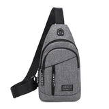Men Shoulder Bags Nylon Waist Packs Sling Bag Crossbody Outdoor Sport