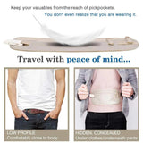 Travel Waist Pack Hidden Security Wallet for Passport Money Belt Bag