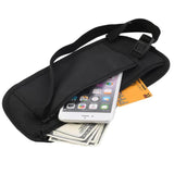 Travel Waist Pack Hidden Security Wallet for Passport Money Belt Bag