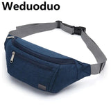 Weduoduo Waist Bag for Men Phone Travel Hip Bum Bag