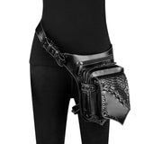 Punk Rock Waist Bag Outdoor Shoulder Messenger Bag