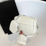 Women Shoulder Bag PU Leather Handbags Travel Bag Girls Waist Bags