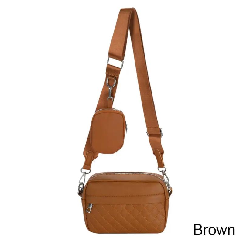 Women Shoulder Bag PU Leather Handbags Travel Bag Girls Waist Bags