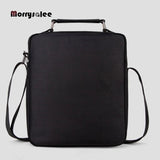 Men Backpack Waterproof PU Leather Travel Bag Large Capacity