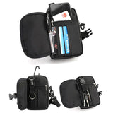 Multifunctional Waist Pack Men Nylon Pouch Waterproof Bag