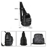 Outdoor Camping Hiking Trekking Backpack Sports Climbing Shoulder Bag