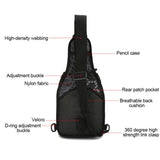 Outdoor Camping Hiking Trekking Backpack Sports Climbing Shoulder Bag