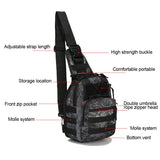 Outdoor Camping Hiking Trekking Backpack Sports Climbing Shoulder Bag