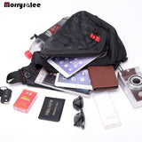 Men's Waterproof Nylon Chest Bag Crossbody Messenger Handbag