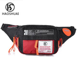 Waterproof Nylon Fanny Pack Waist Bag Hip Bum Belt Messenger Shoulder Pouch