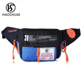 Waterproof Nylon Fanny Pack Waist Bag Hip Bum Belt Messenger Shoulder Pouch