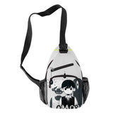 Harajuku Omori 3D Print Chest Bag Outdoor Sports Crossbody Bag