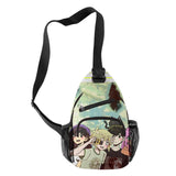 Harajuku Omori 3D Print Chest Bag Outdoor Sports Crossbody Bag