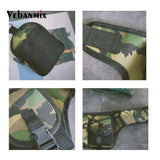 Canvas Waist Bag Belt Unisex Streetwear Functional Kanye Tactical Bag