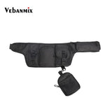 Canvas Waist Bag Belt Unisex Streetwear Functional Kanye Tactical Bag