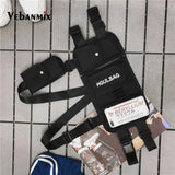 Multi-pocket Hip Hop Streetwear Chest Rig Waist Bag Pack