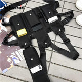 Multi-pocket Hip Hop Streetwear Chest Rig Waist Bag Pack