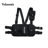 Multi-pocket Hip Hop Streetwear Chest Rig Waist Bag Pack