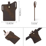 Universal Leather Phone Case For iPhone11 Max WaistBag