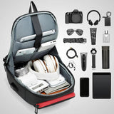 Waterproof Men Crossbody Bag USB Charging Chest Pack