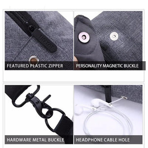 Male Anti-Theft Bagpack Sling Shoulder Bag Waterproof Travel Chest Bag