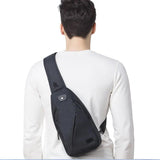 Male Anti-Theft Bagpack Sling Shoulder Bag Waterproof Travel Chest Bag