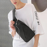 Male Anti-Theft Bagpack Sling Shoulder Bag Waterproof Travel Chest Bag