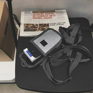 Reflective Mini Bag Adjustable Strap Hip Hop Night Waist Pack