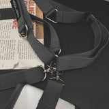 Reflective Mini Bag Adjustable Strap Hip Hop Night Waist Pack