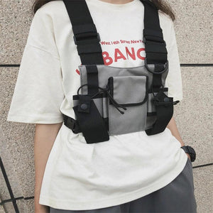 Men's Chest Bag Cross Backpack Streetwear Feature Pack Military Tactical