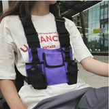 Men's Chest Bag Cross Backpack Streetwear Feature Pack Military Tactical