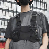 Men's Chest Bag Cross Backpack Streetwear Feature Pack Military Tactical