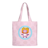 Funny Box Cartoon Handbags Canvas Tote Bag 3D Print Shopping Reusable