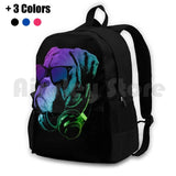 Dog Hiking Backpack Waterproof Camping Travel Bulldog Boxer