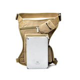 Canvas Waist Bags Drop Leg Bag Men Belt Pack