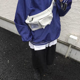 Harajuku Style Street Waist Bag Canvas Chest Bag