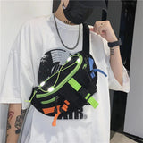 Large Capacity Waist Bag Unisex Fanny Pack Hip Hop Banana B