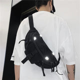 Large Capacity Waist Bag Unisex Fanny Pack Hip Hop Banana B