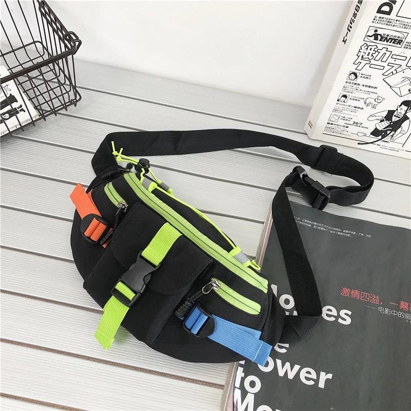 Large Capacity Waist Bag Unisex Fanny Pack Hip Hop Banana B