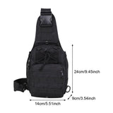 Men's Adjustable Strap Crossbody Chest Bag