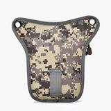 Nylon Military Fanny Waist Leg Drop Bag for Men