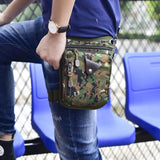 Nylon Military Fanny Waist Leg Drop Bag for Men